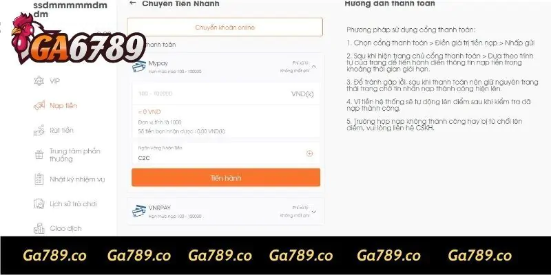 huong dan chuyen tien nhanh vao nha cai Hướng dẫn chuyển tiền nhanh vào nhà cái