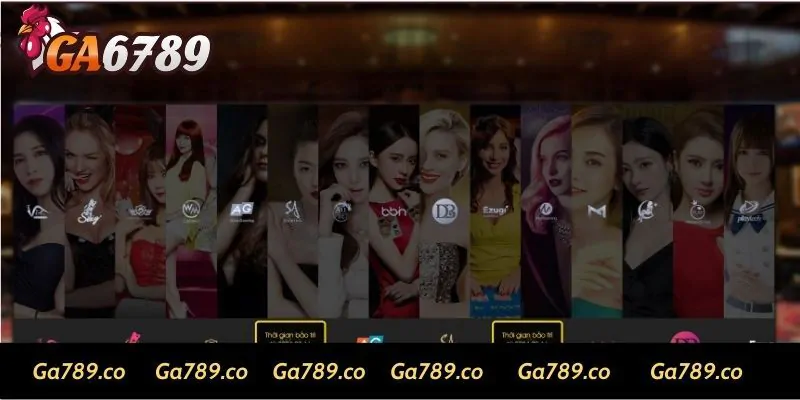 Sảnh Casino Live của GA6789