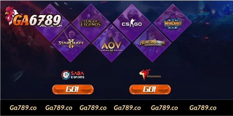 Sảnh E-Sports của GA6789